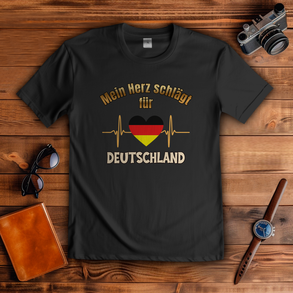 Mein Herz schlägt für Wunschland T-Shirt personalisiert