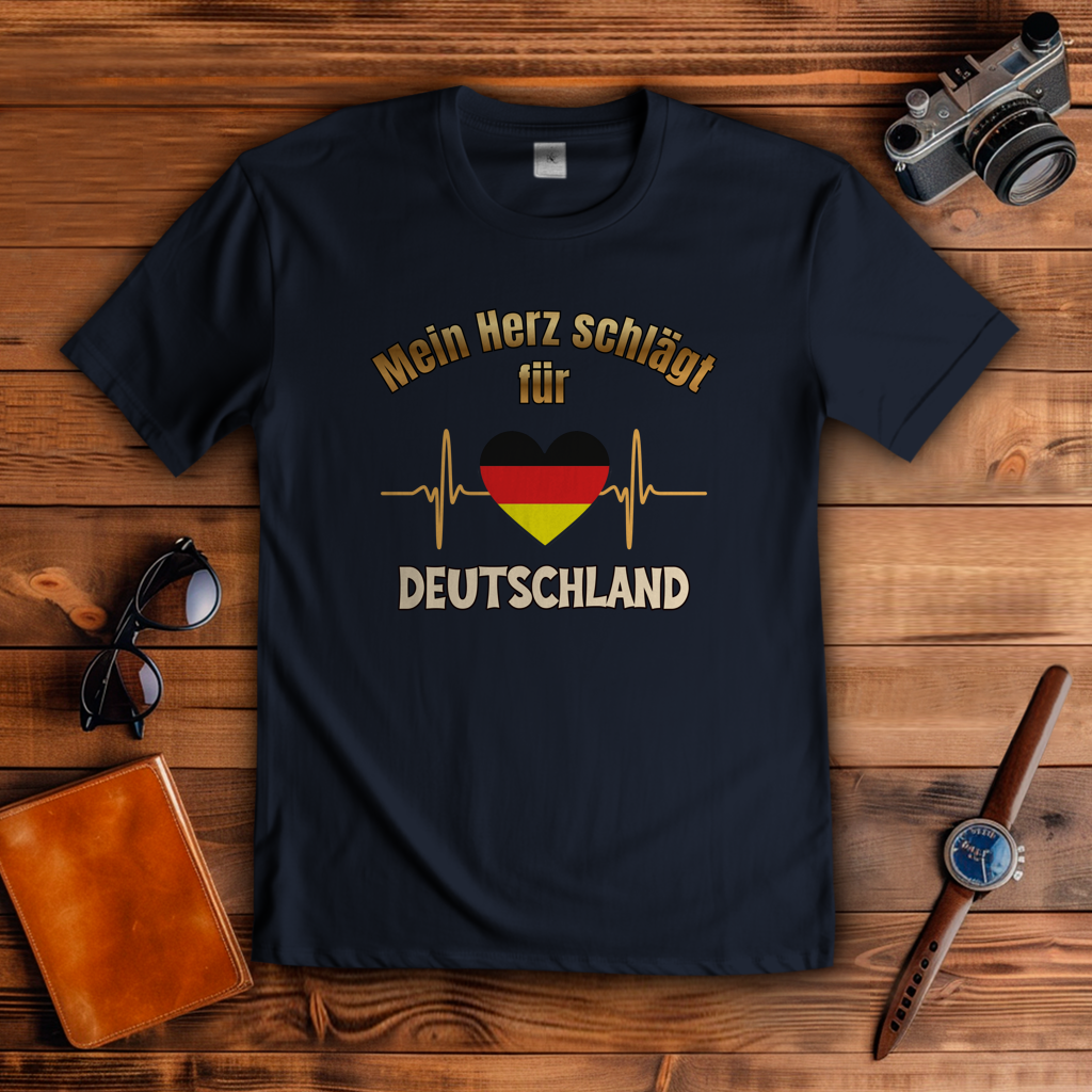 Mein Herz schlägt für Wunschland T-Shirt personalisiert
