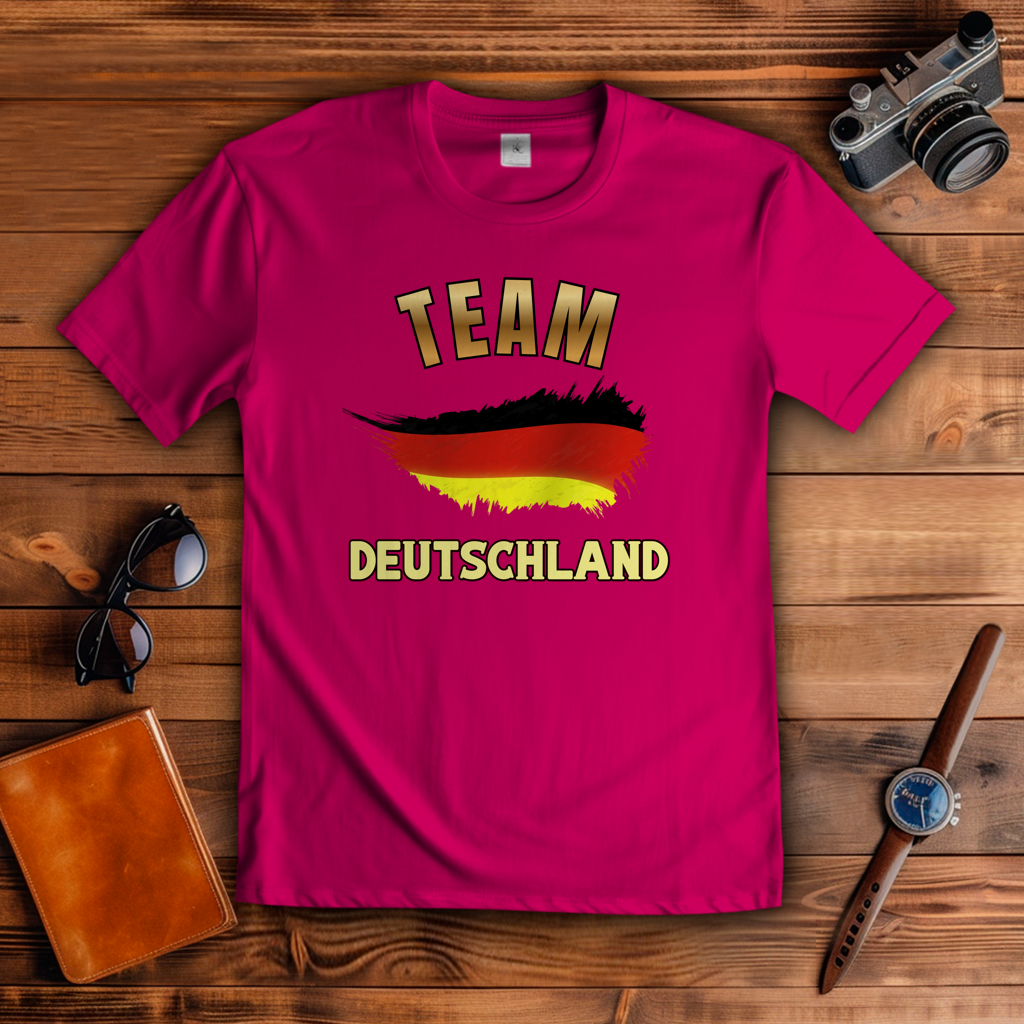 Mein Herz schlägt für Team Wunschland T-Shirt personalisiert