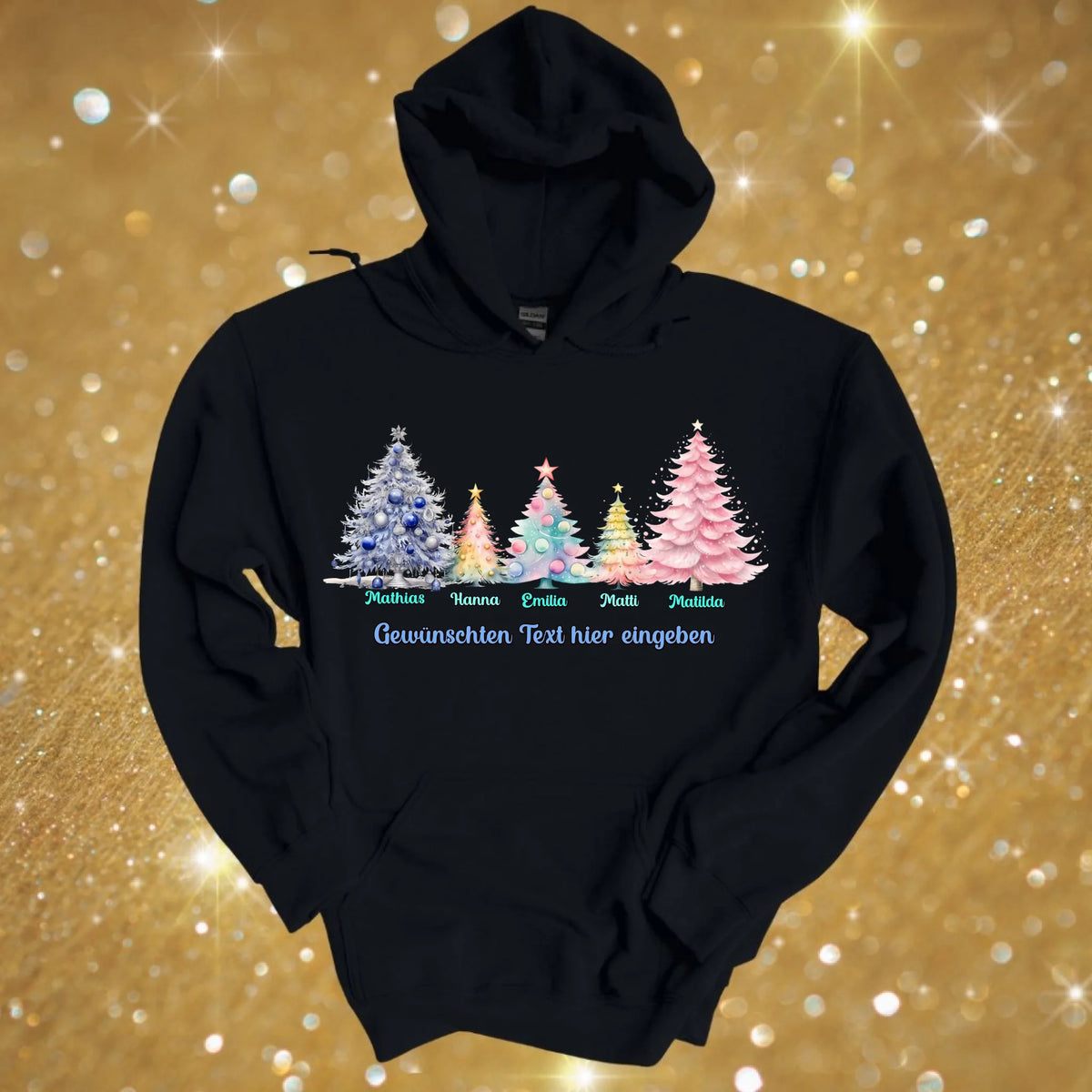 Hoodie schwarz