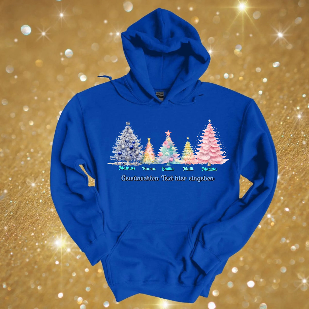 Hoodie blau