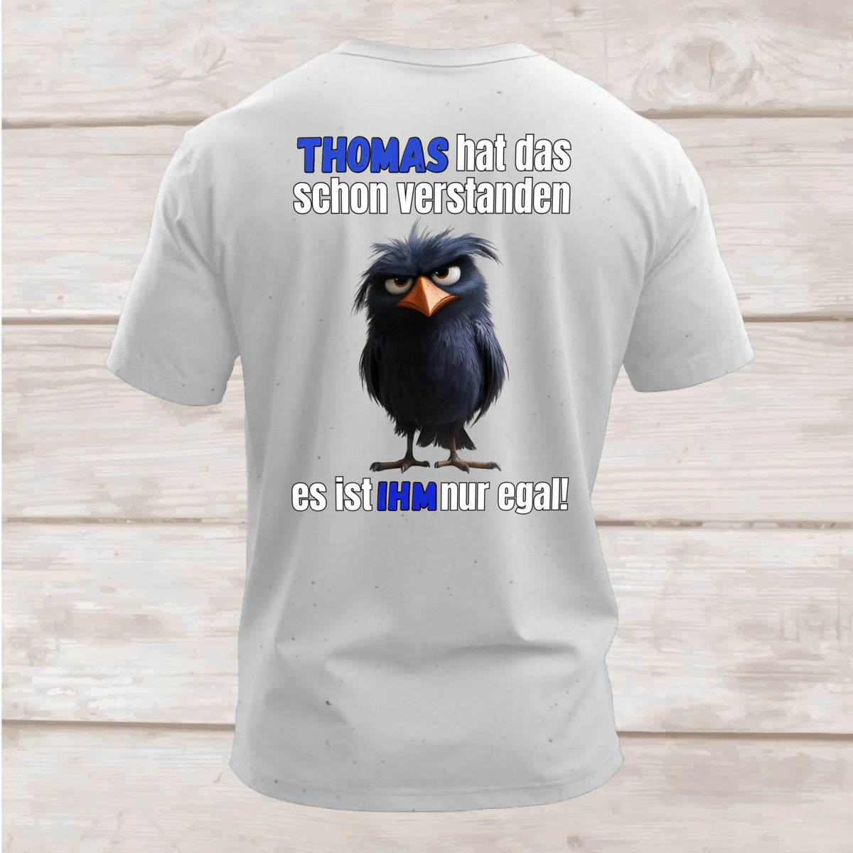 Shirt hinten weiß