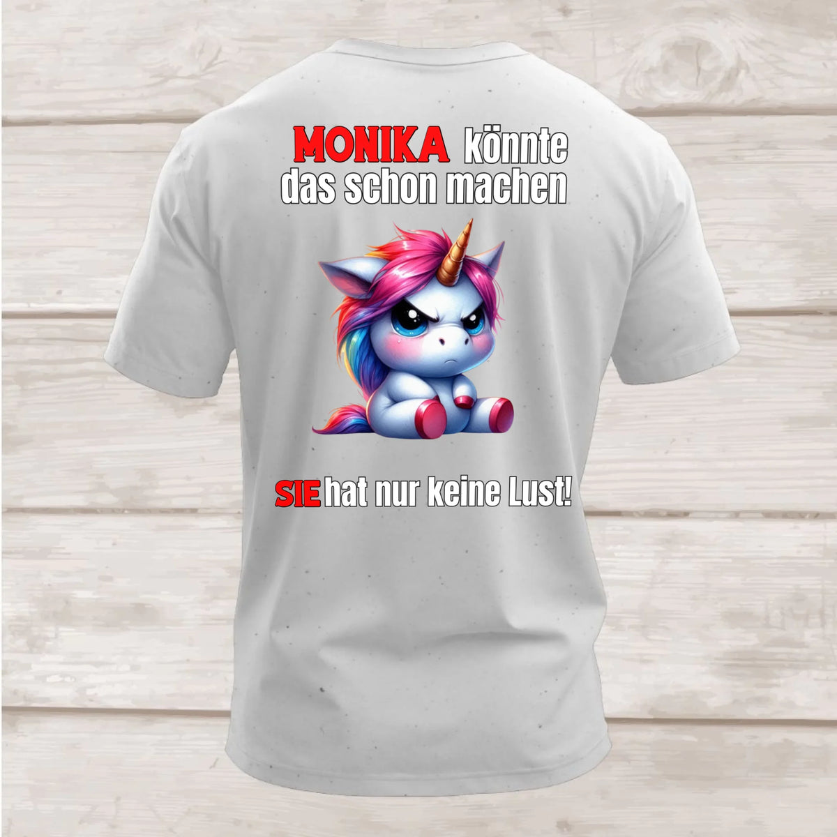Shirt hinten weiß