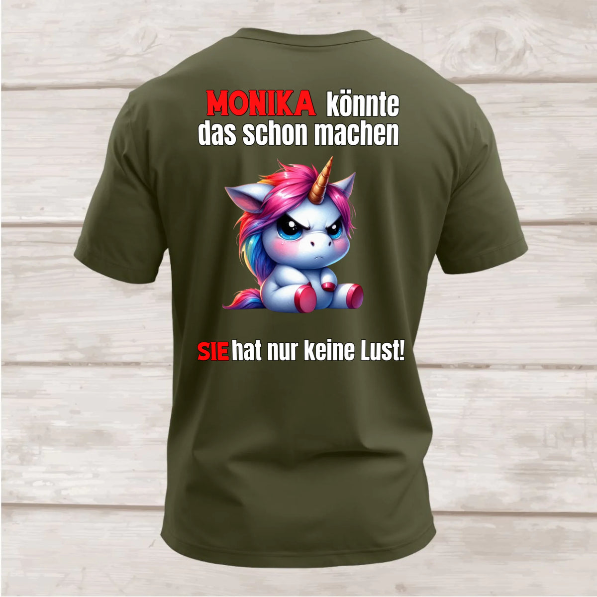 Shirt hinten kaki