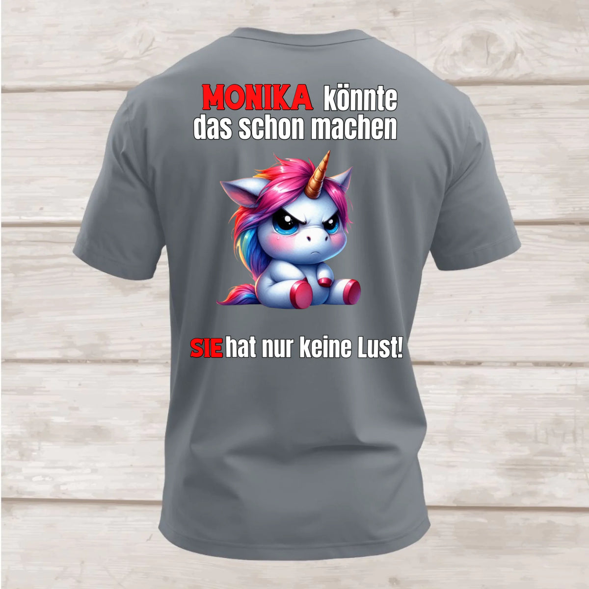Shirt hinten grau