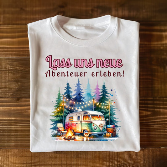 T-Shirt Camper / Wohnwagen  - Damenshirt